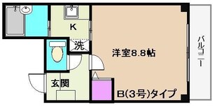 MSC大橋の物件間取画像